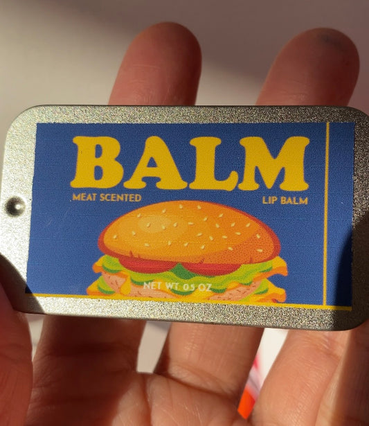 Luncheon meat balm