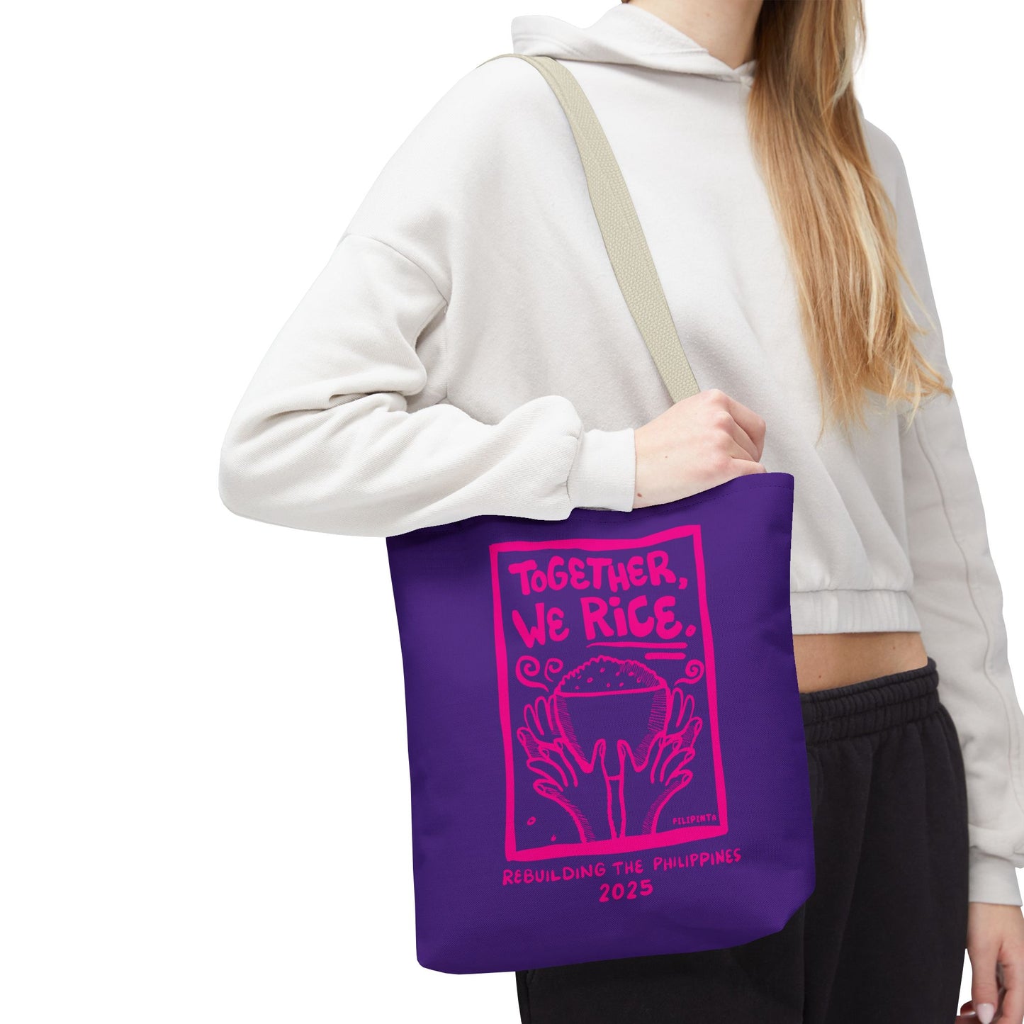 Together We Rice Tote Bag