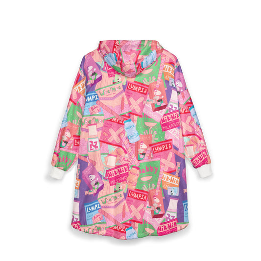 Pinoy Snacks Hoodie Blanket