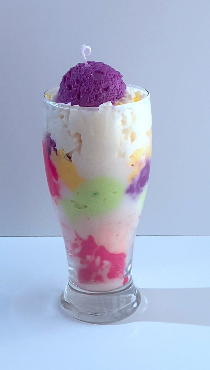 Halo-Halo Candle