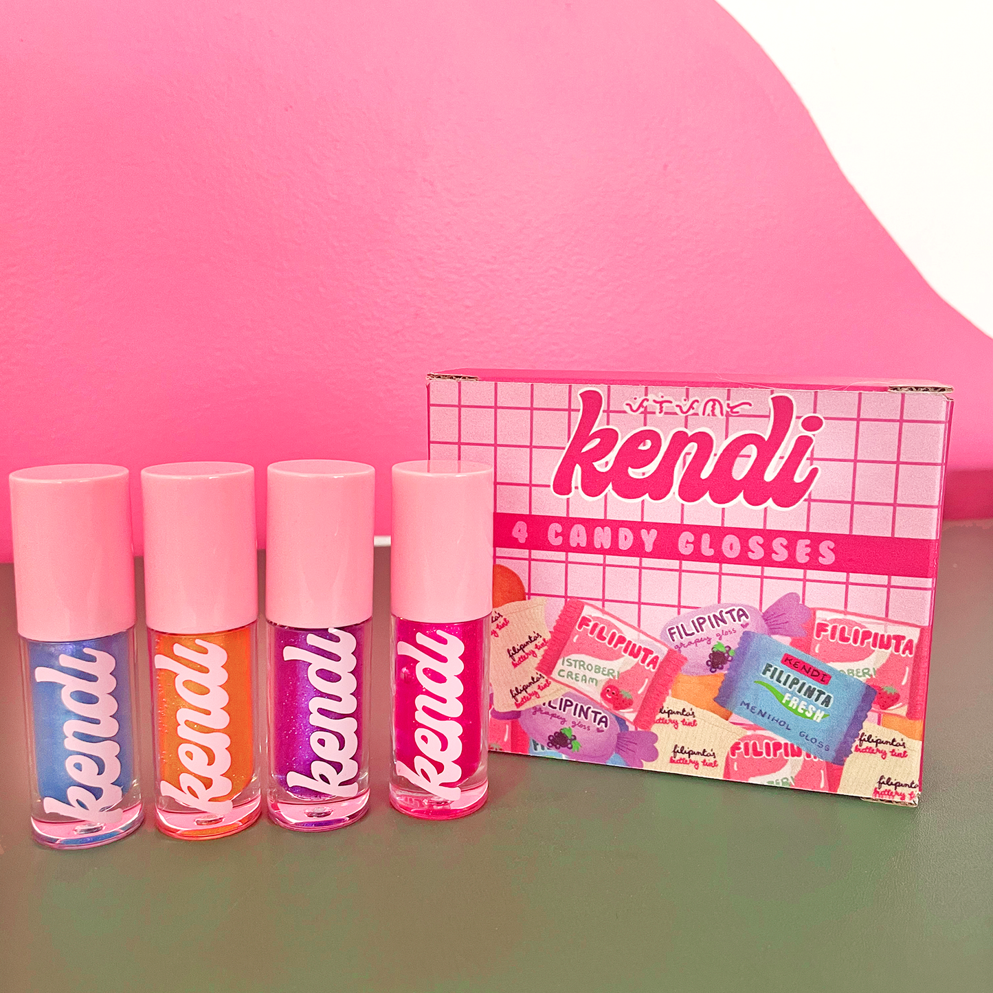 Kendi Lipgloss Set