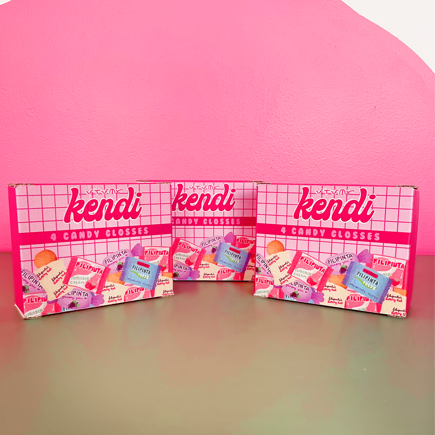 Kendi Lipgloss Set
