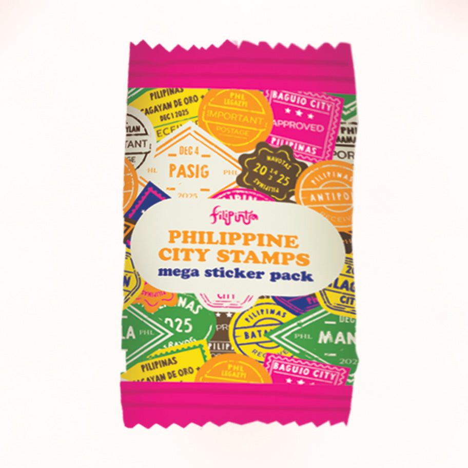 Philippine City Stamps - Mega Sticker Pack