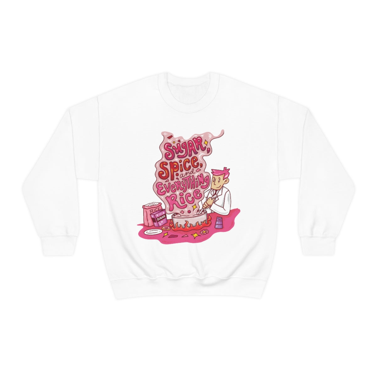 Sugar, Spice and Everything Rice Crewneck Sweatshirt