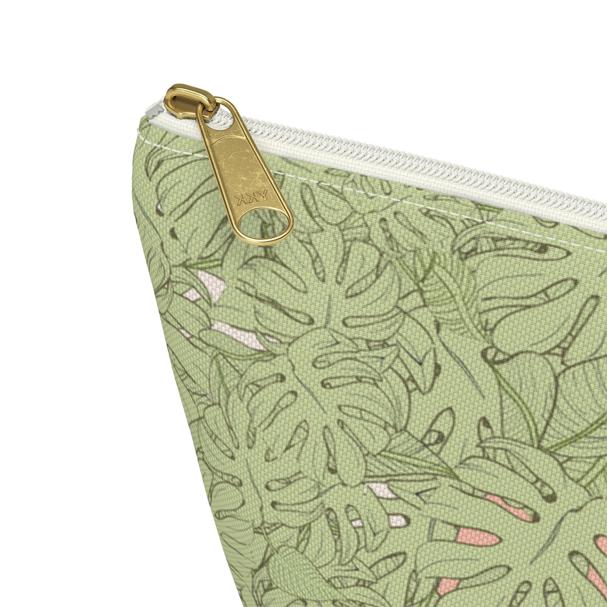 Girl in Foliage Makeup Pouch
