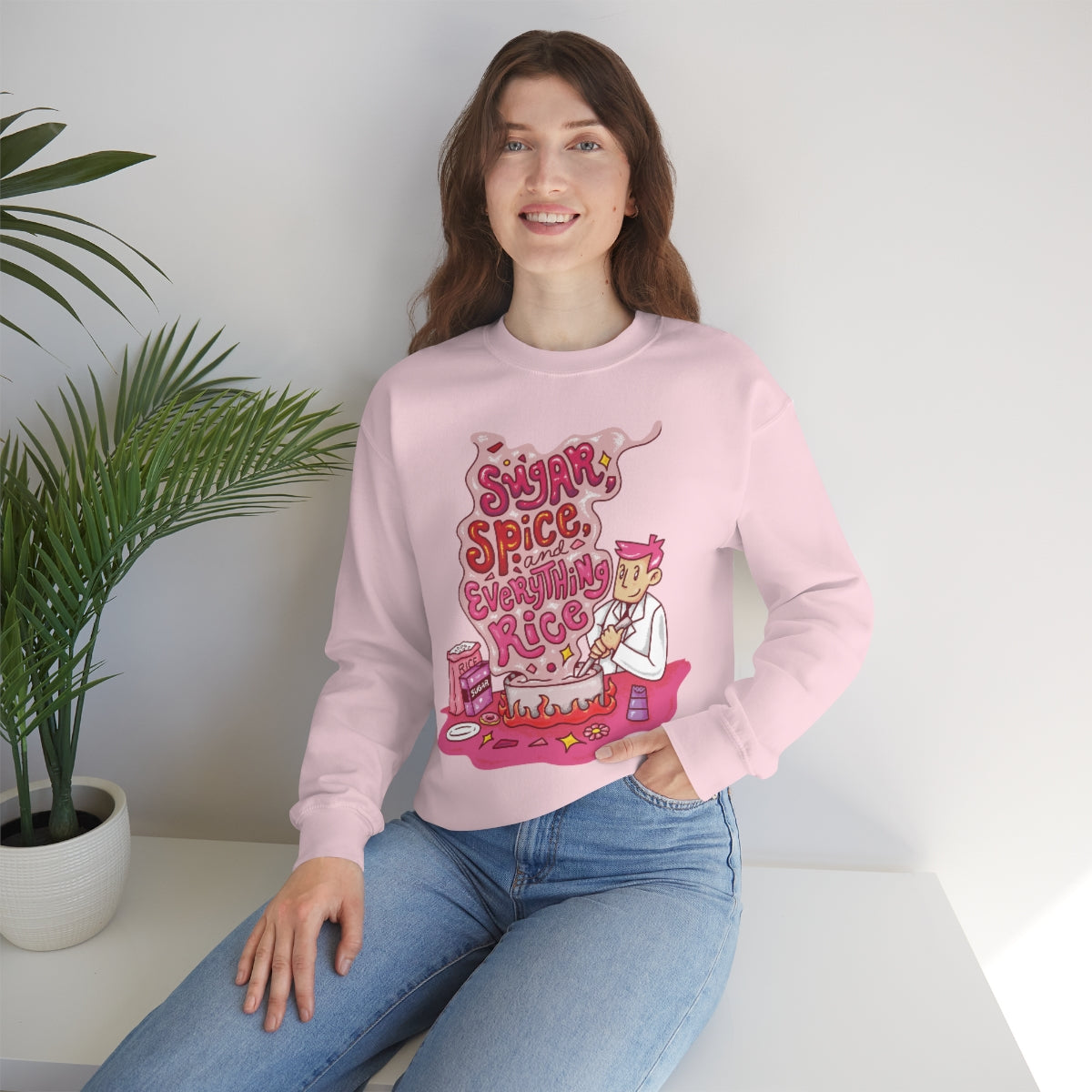 Sugar, Spice and Everything Rice Crewneck Sweatshirt
