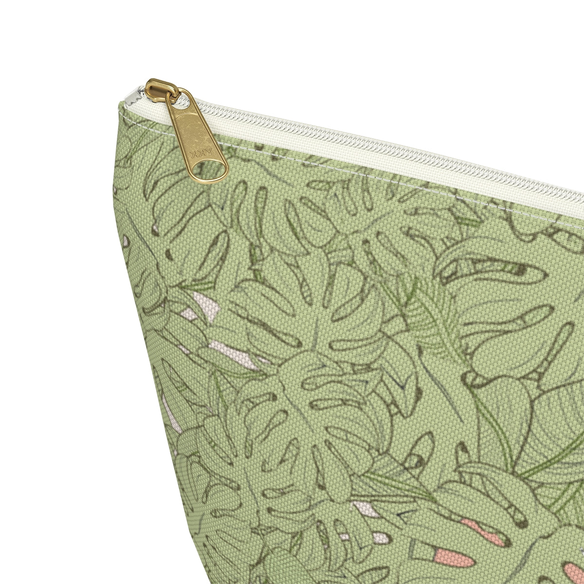 Girl in Foliage Makeup Pouch