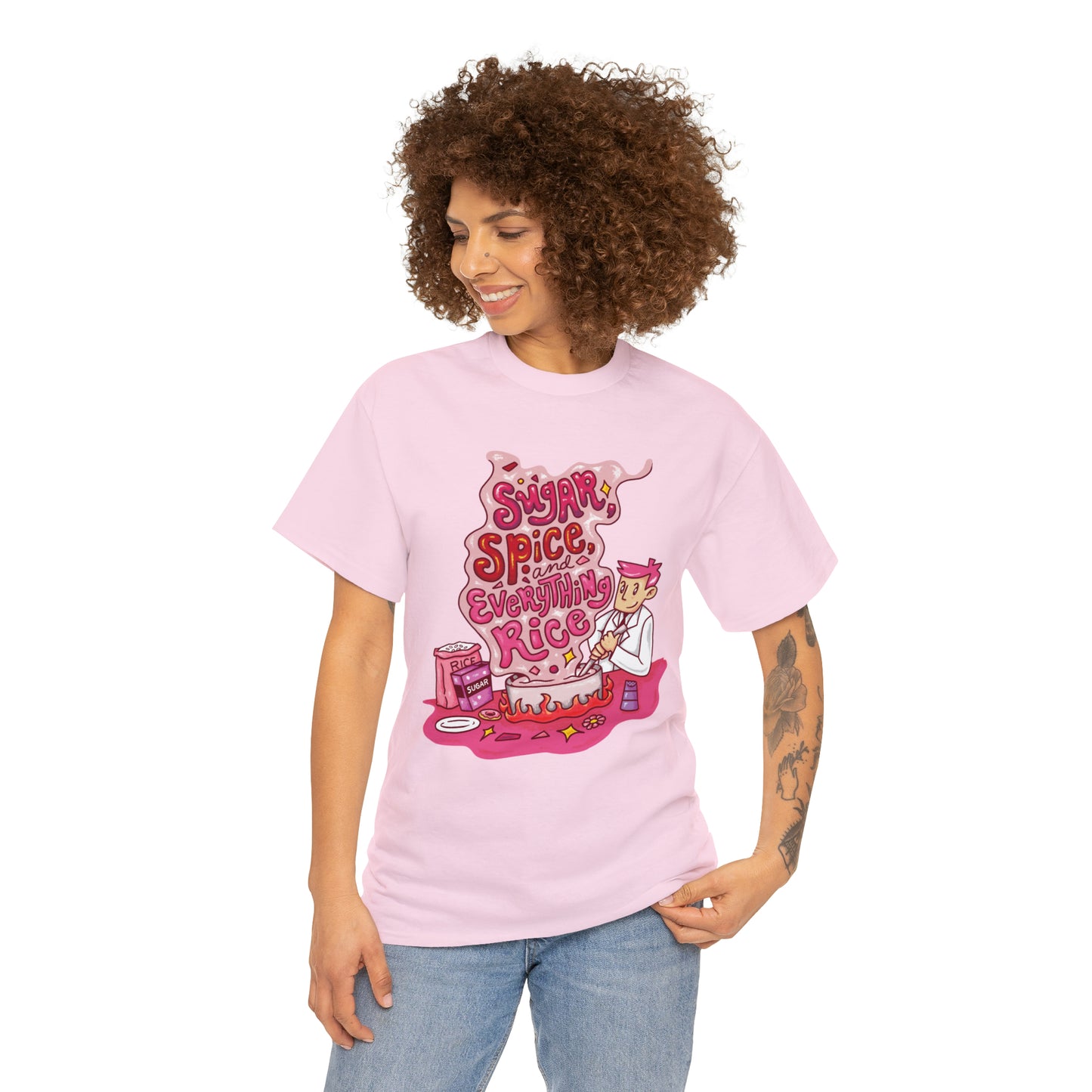 Sugar, Spice and Everything Rice T-shirt