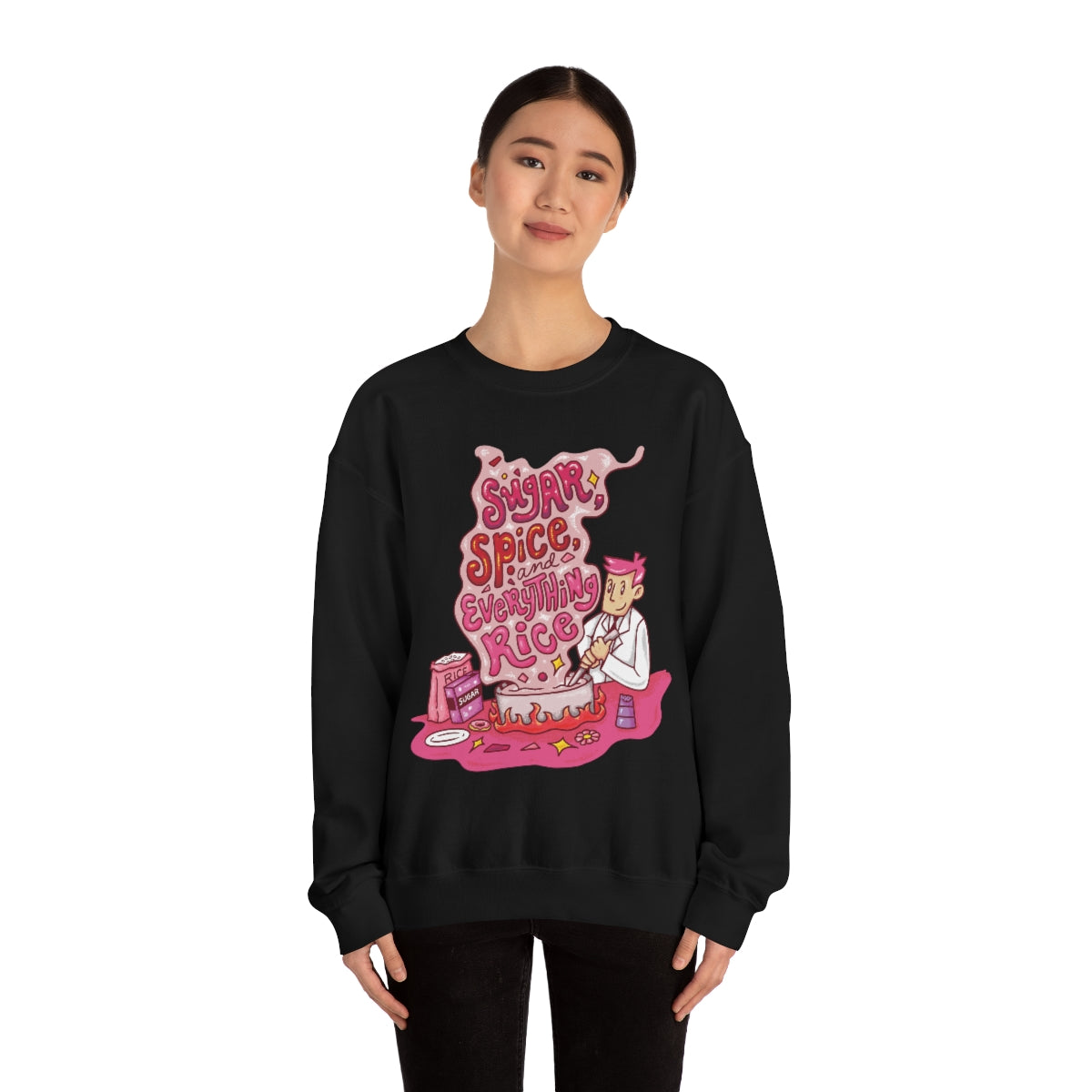 Sugar, Spice and Everything Rice Crewneck Sweatshirt