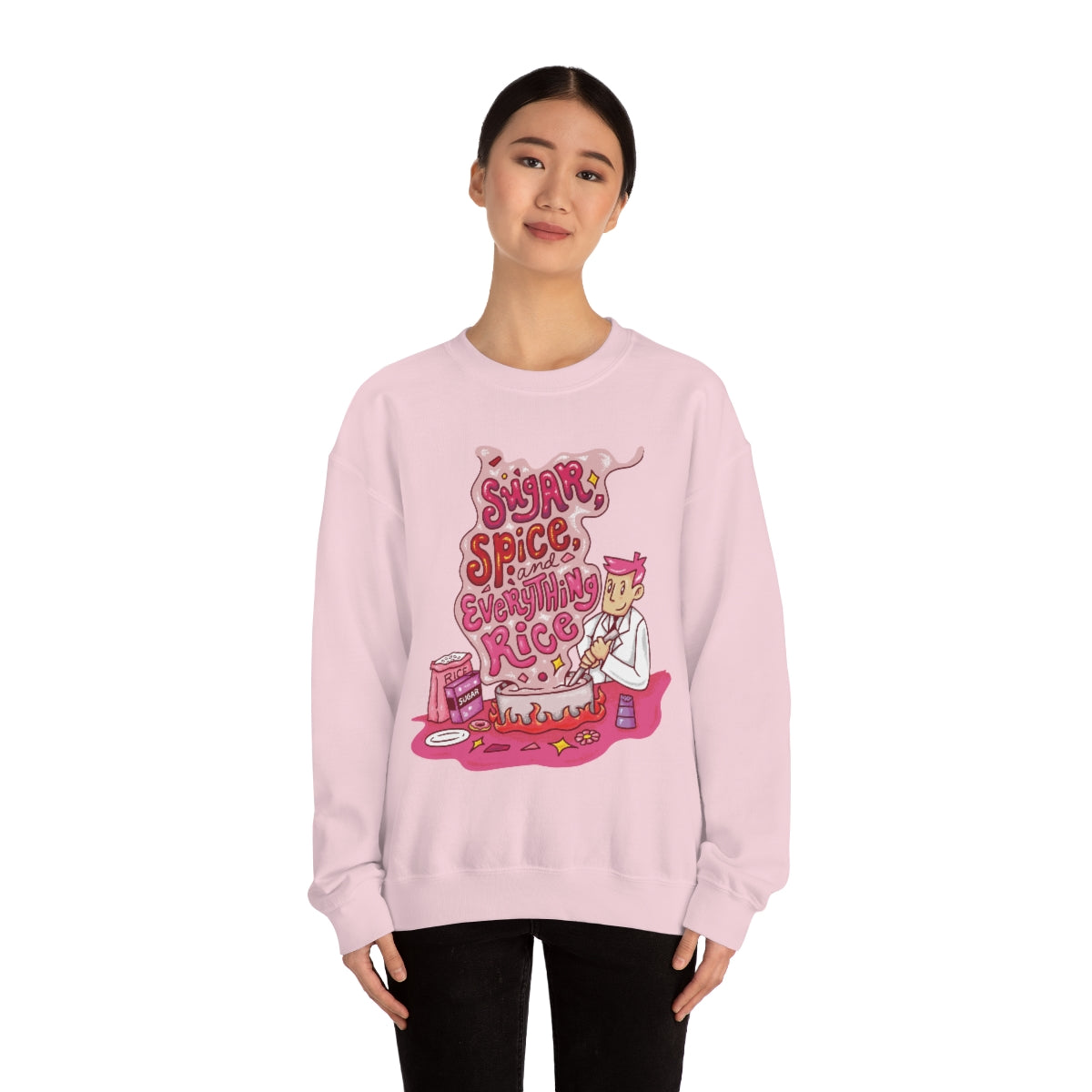 Sugar, Spice and Everything Rice Crewneck Sweatshirt