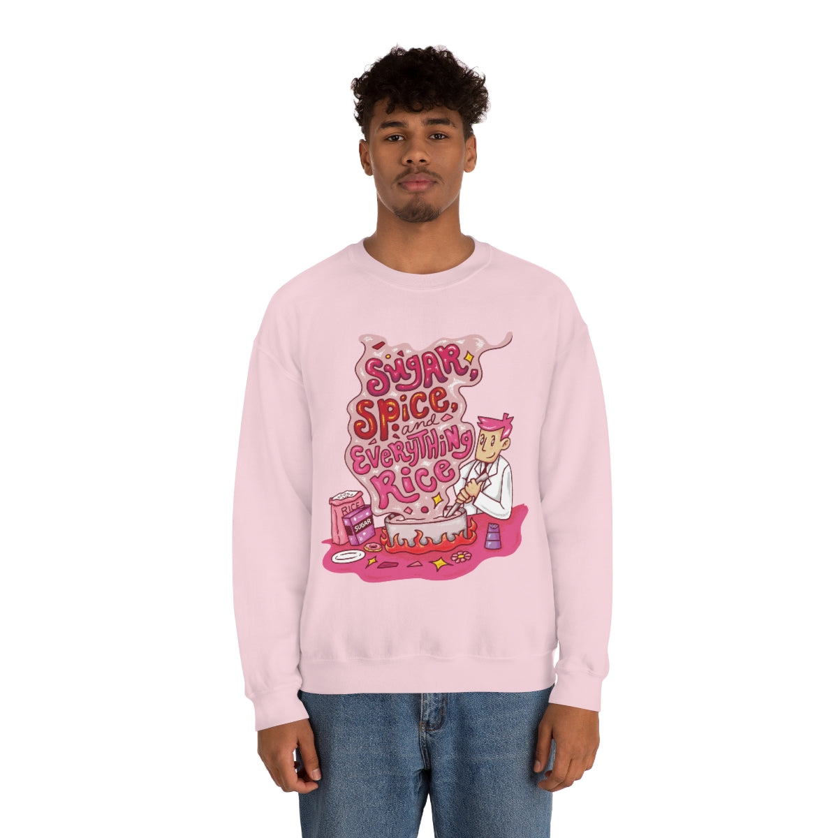 Sugar, Spice and Everything Rice Crewneck Sweatshirt