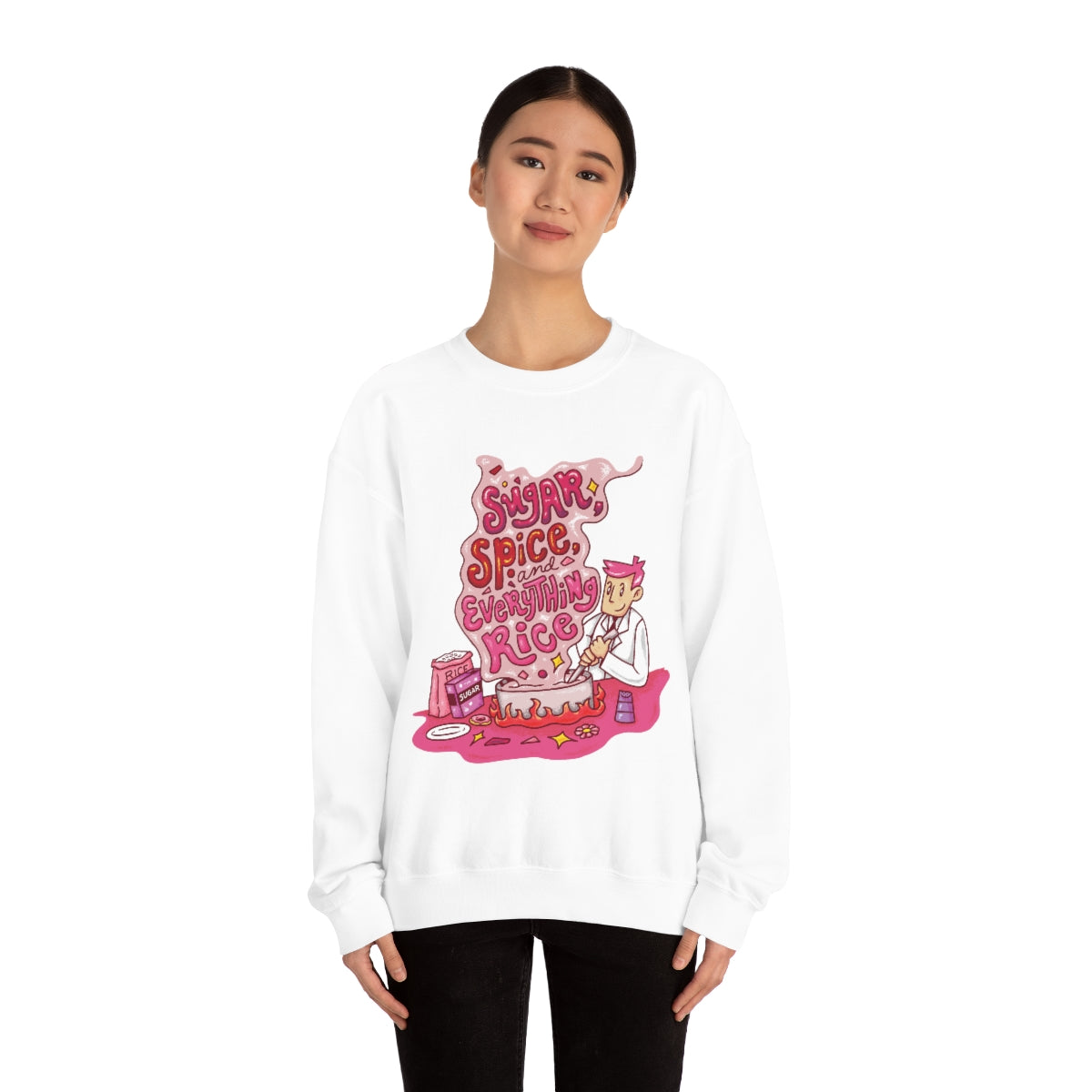 Sugar, Spice and Everything Rice Crewneck Sweatshirt