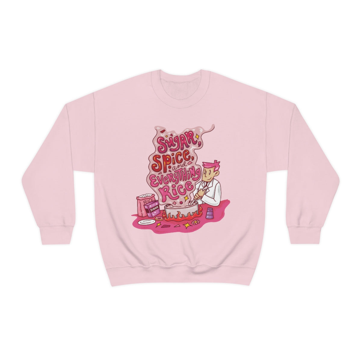 Sugar, Spice and Everything Rice Crewneck Sweatshirt