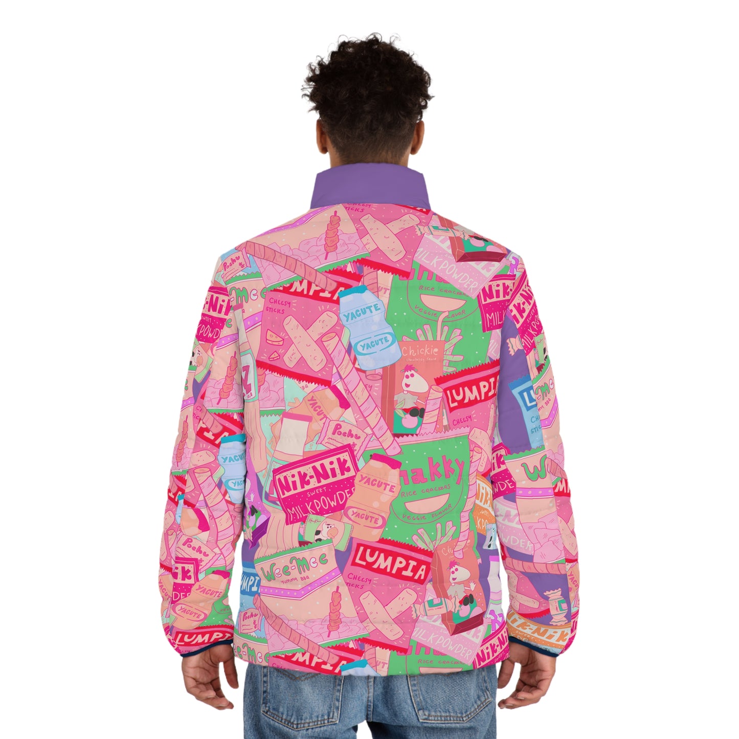 Filipino Snacks Puffer Jacket