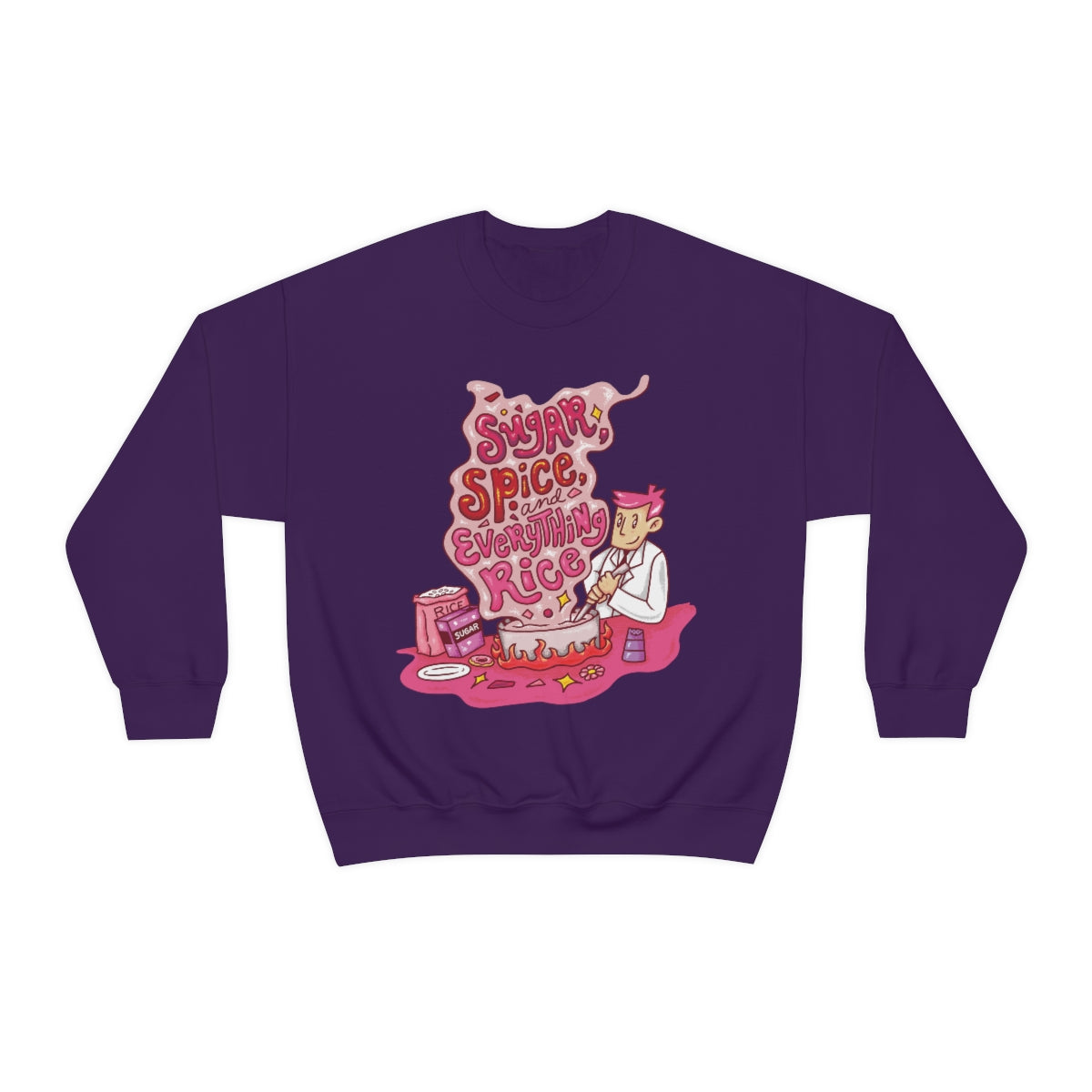 Sugar, Spice and Everything Rice Crewneck Sweatshirt