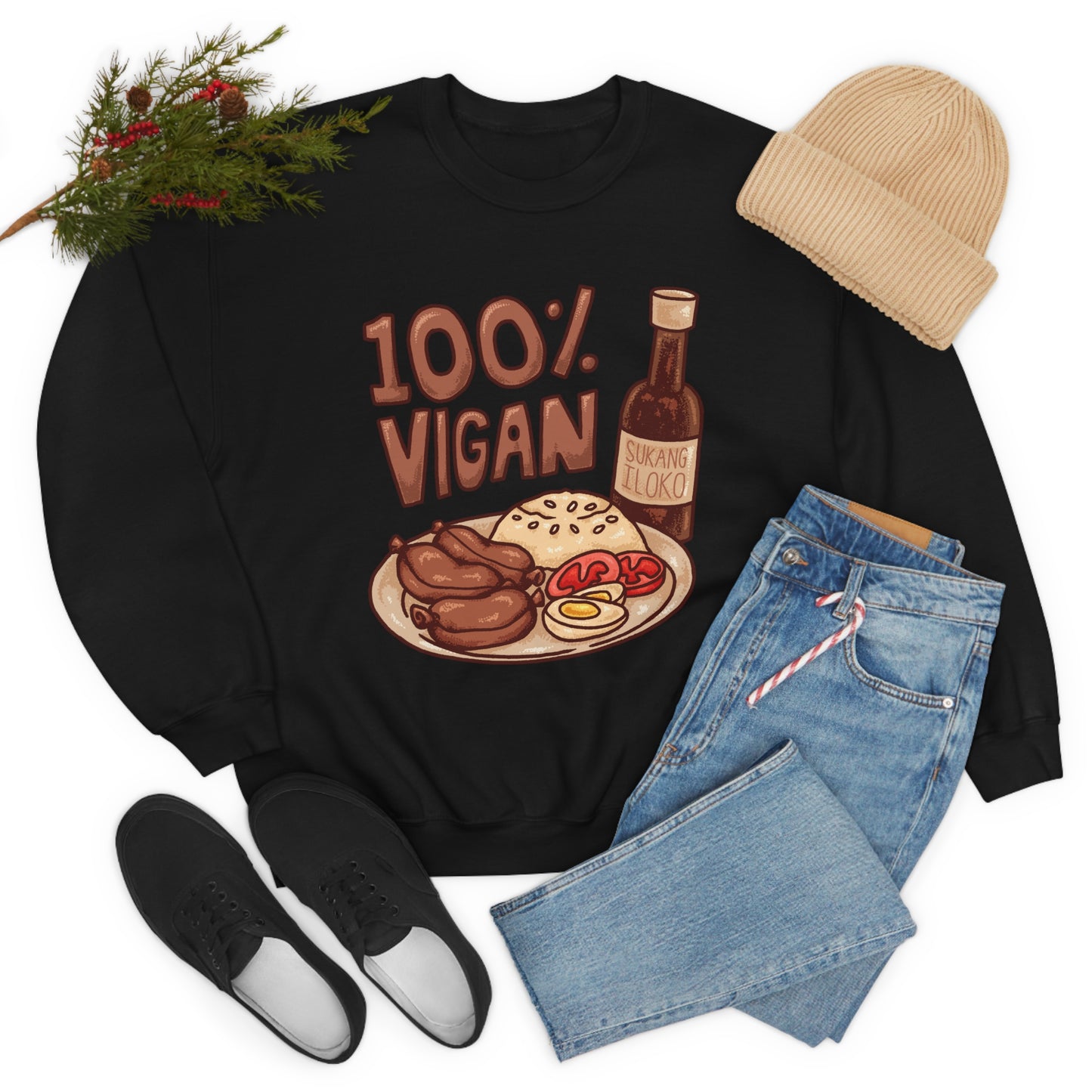 100% Vigan Sweatshirt