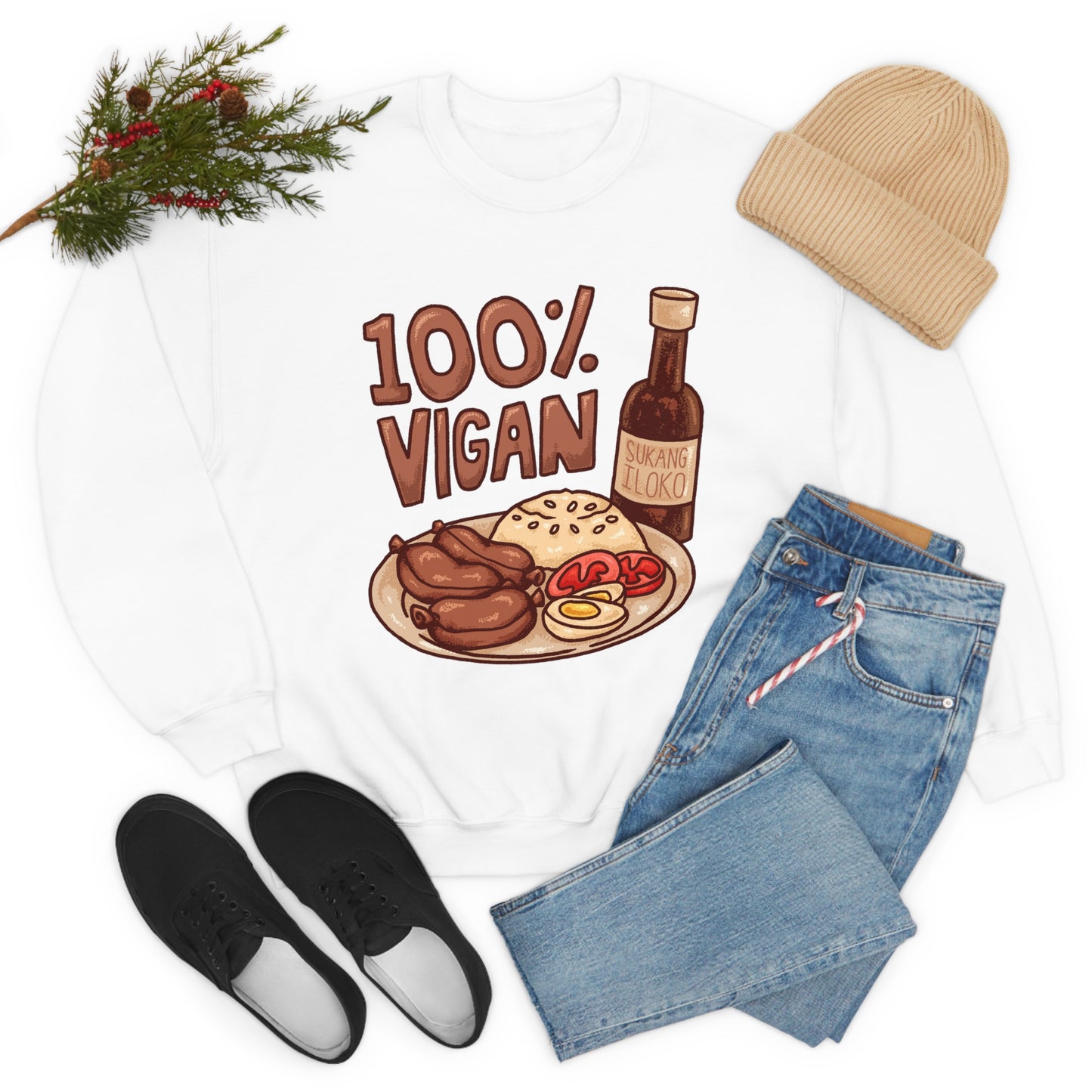 100% Vigan Sweatshirt