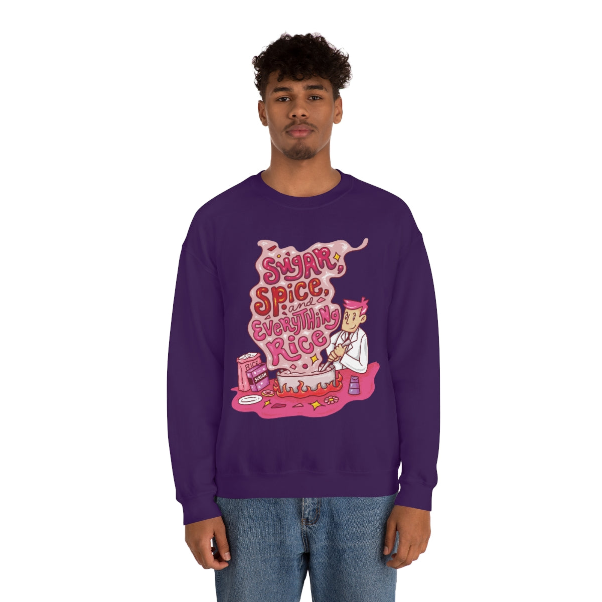 Sugar, Spice and Everything Rice Crewneck Sweatshirt