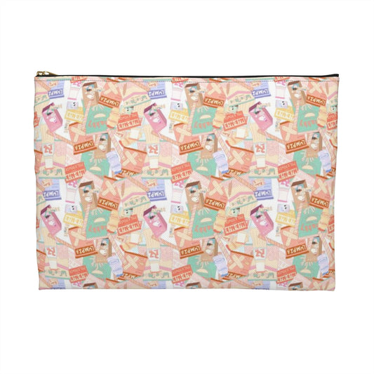 Filipino Snacks Makeup Pouch