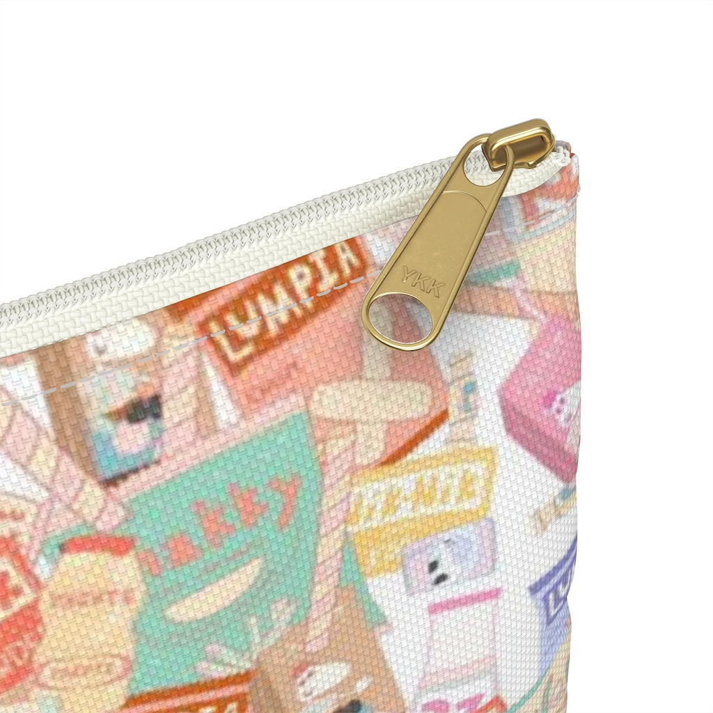 Filipino Snacks Makeup Pouch