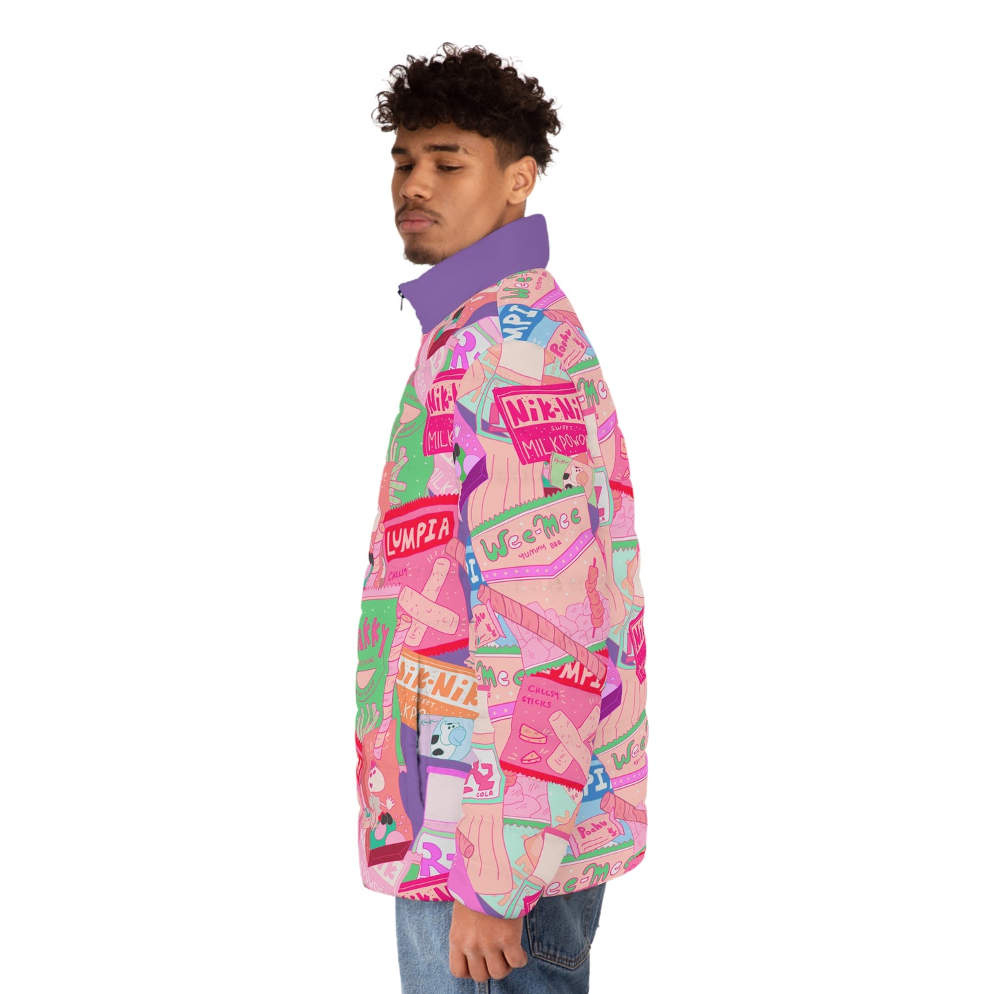 Filipino Snacks Puffer Jacket