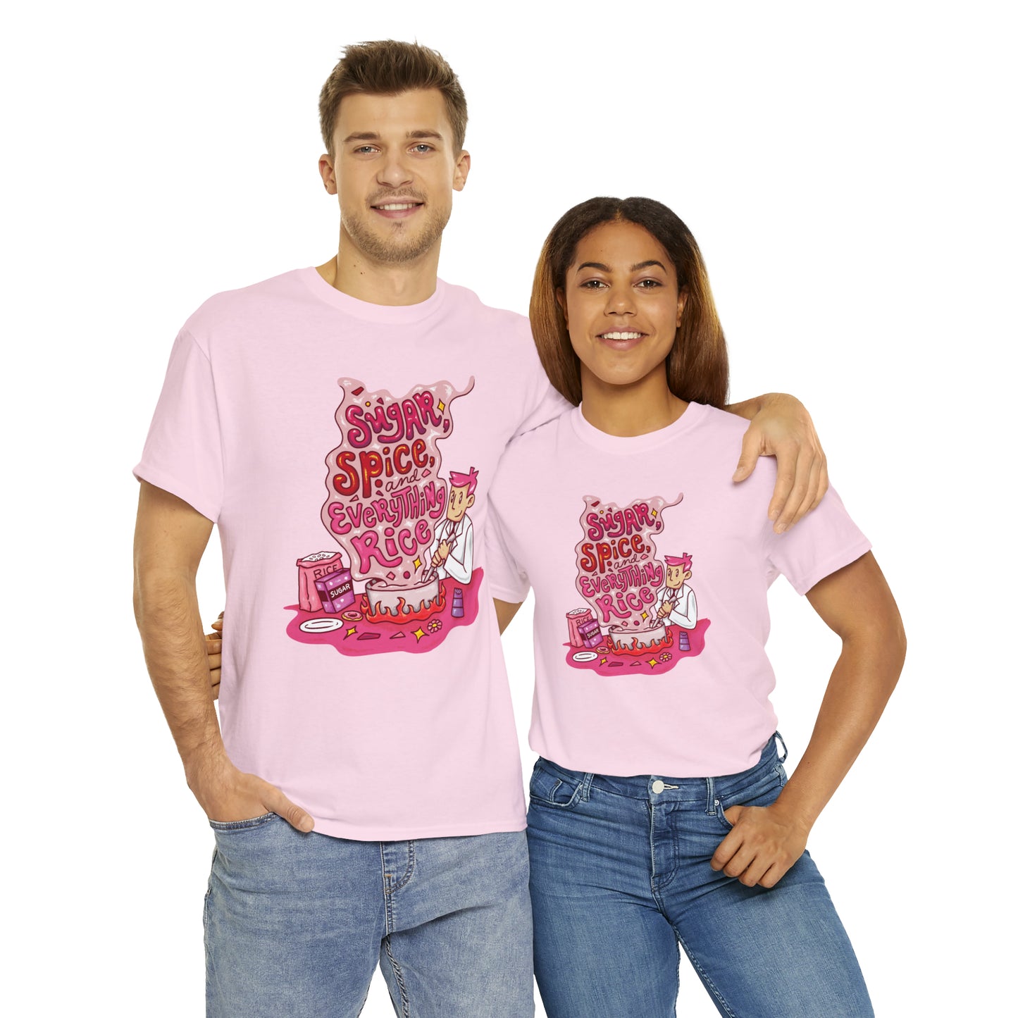 Sugar, Spice and Everything Rice T-shirt