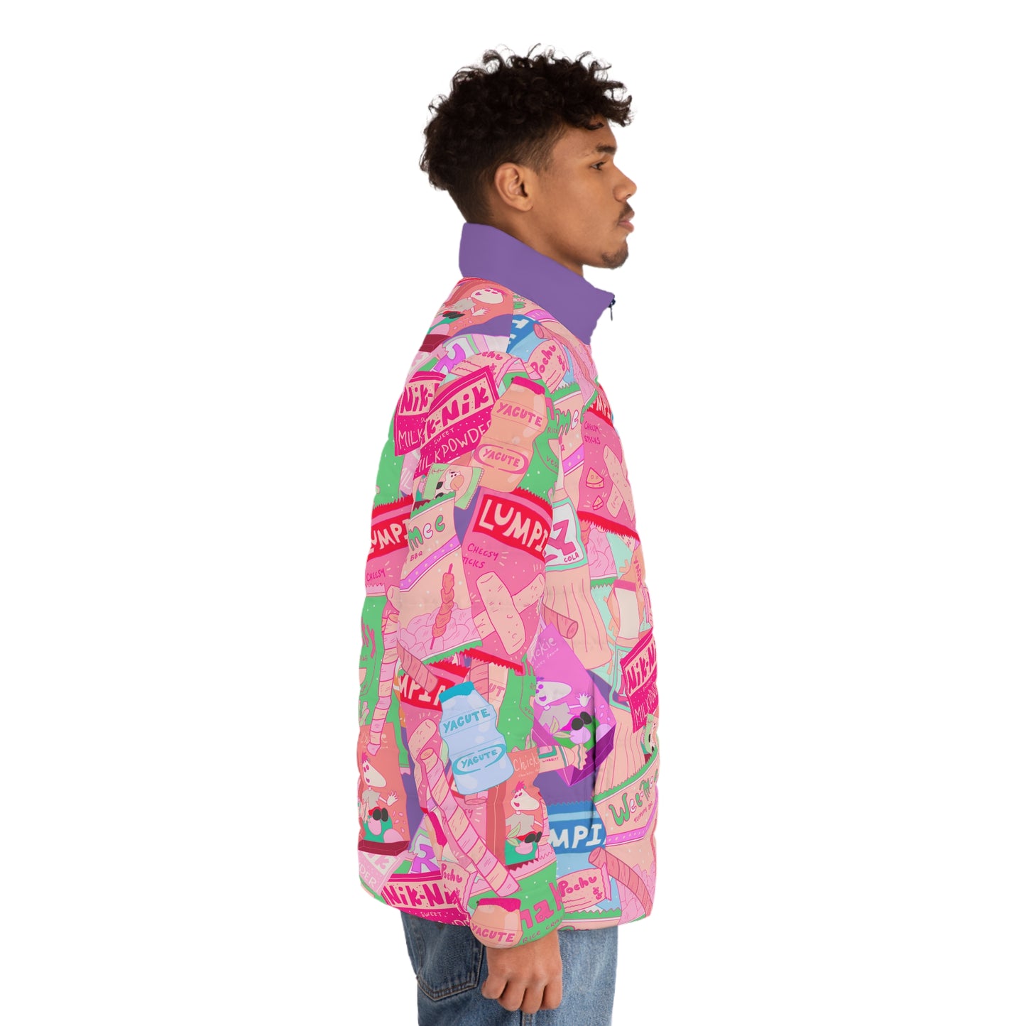 Filipino Snacks Puffer Jacket
