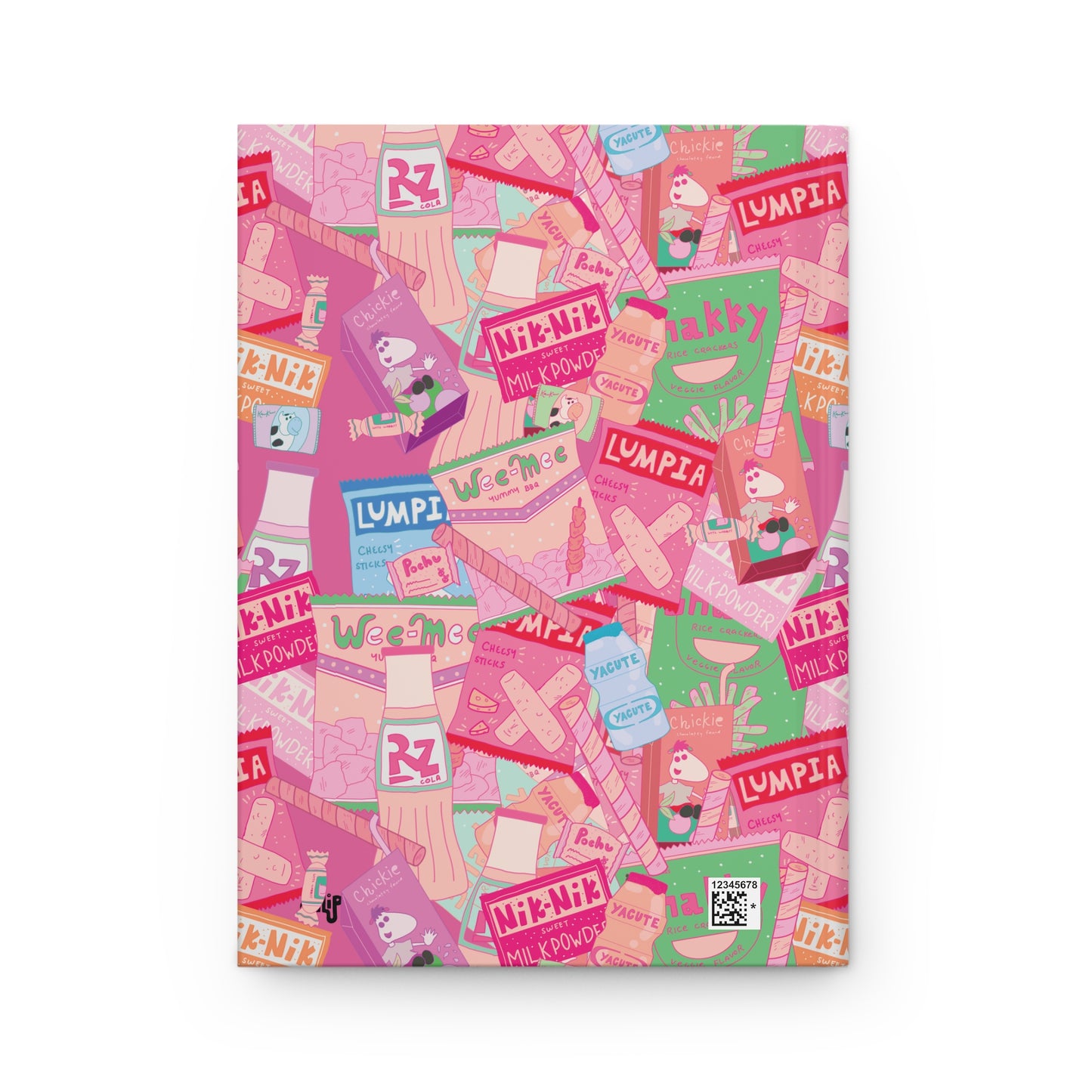 Pinoy Snacks Hardcover Notebook