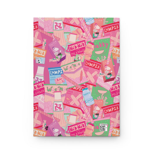 Pinoy Snacks Hardcover Notebook
