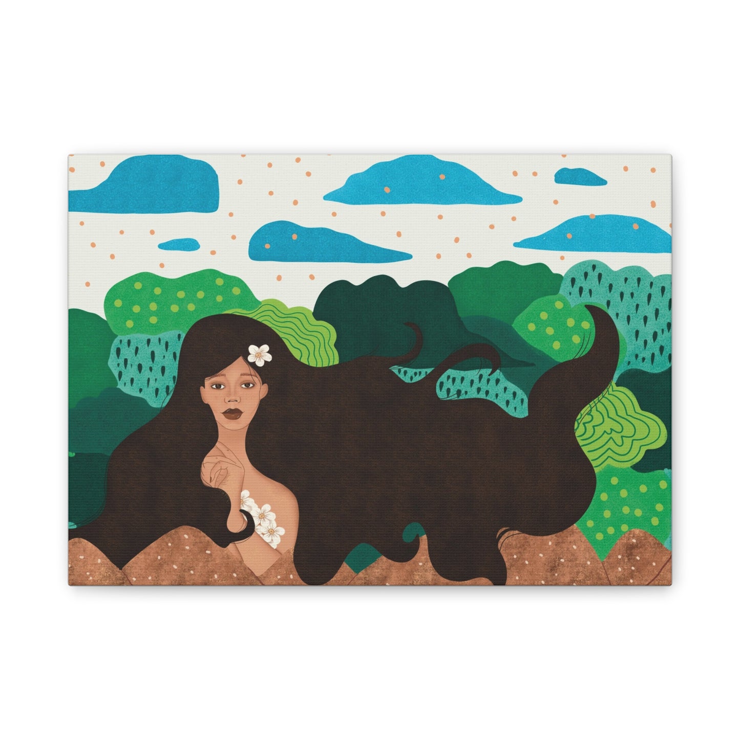 Maria Makiling Canvas Print