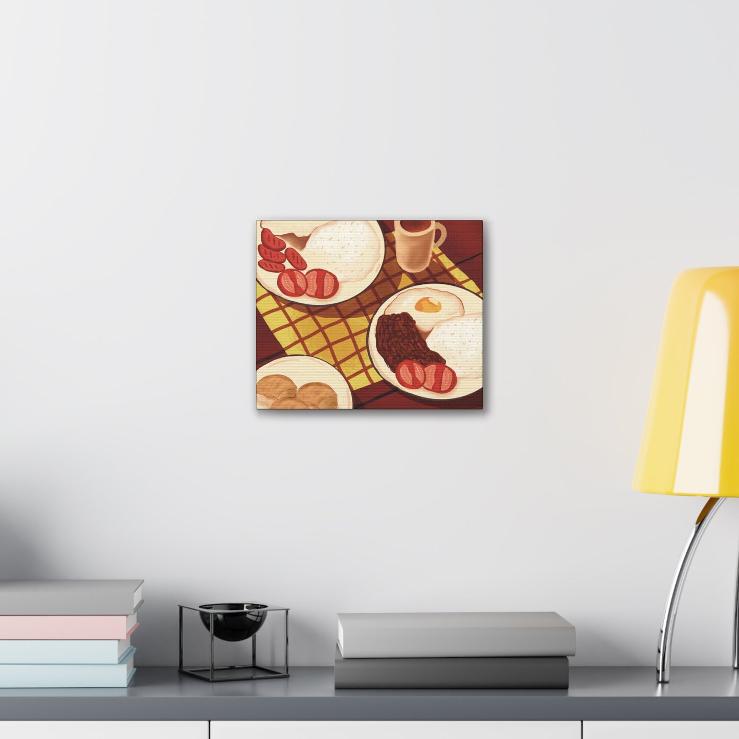 Silog Filipino Breakfast Canvas Print