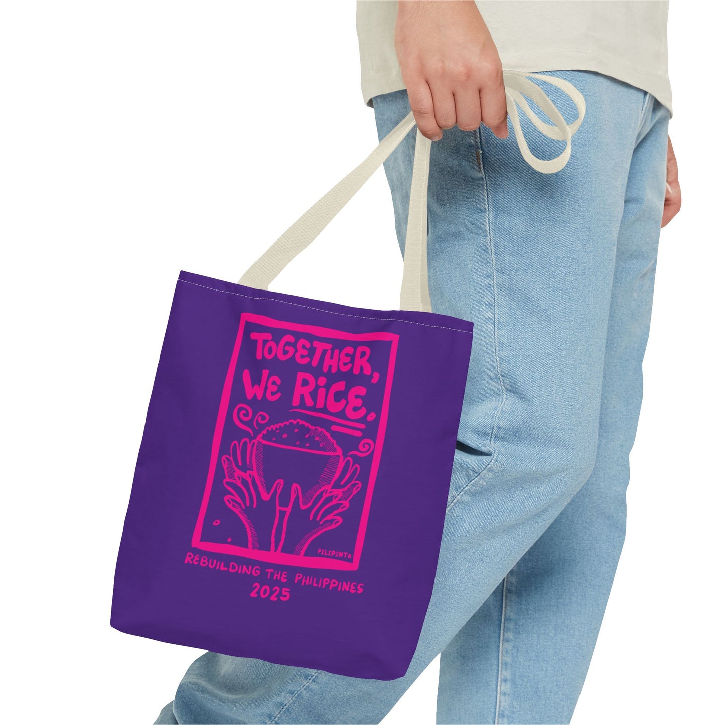 Together We Rice Tote Bag