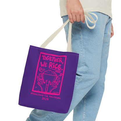 Together We Rice Tote Bag