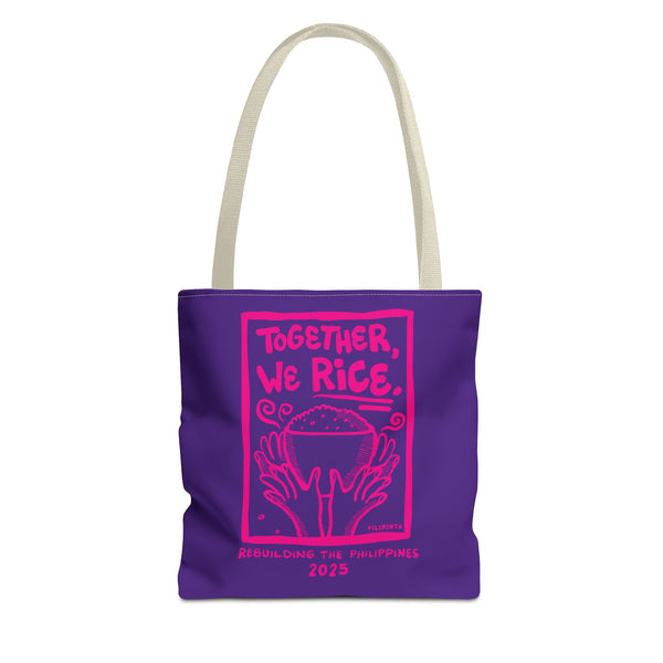 Together We Rice Tote Bag
