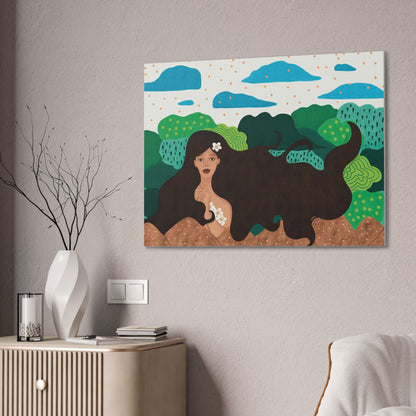 Maria Makiling Canvas Print