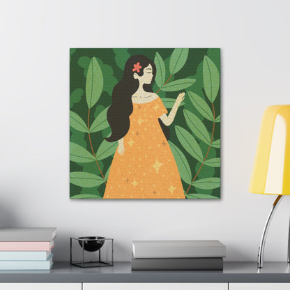 Filipina Goddess 1 Canvas Print