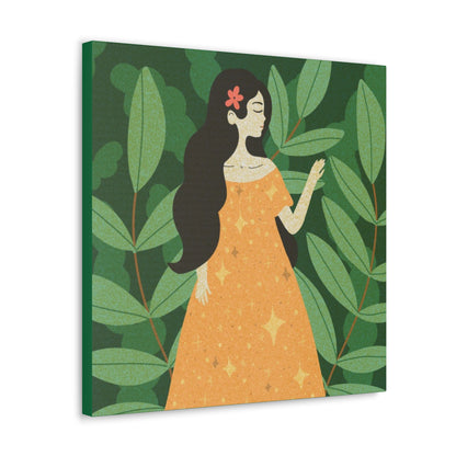 Filipina Goddess 1 Canvas Print