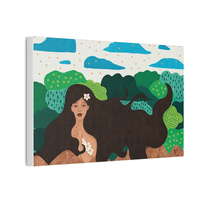 Maria Makiling Canvas Print