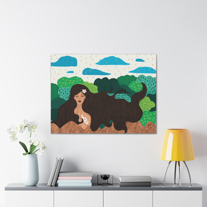 Maria Makiling Canvas Print