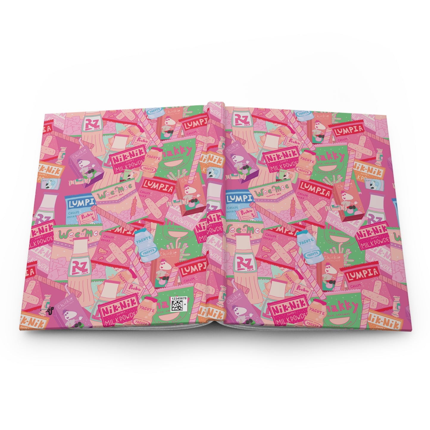 Pinoy Snacks Hardcover Notebook