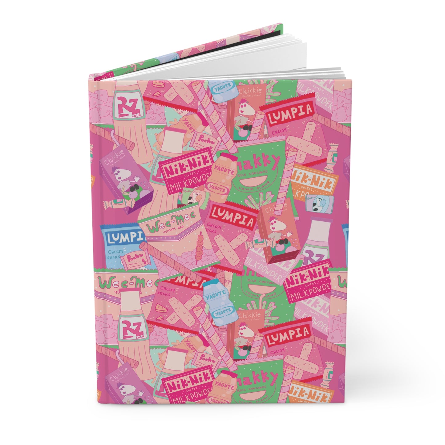 Pinoy Snacks Hardcover Notebook