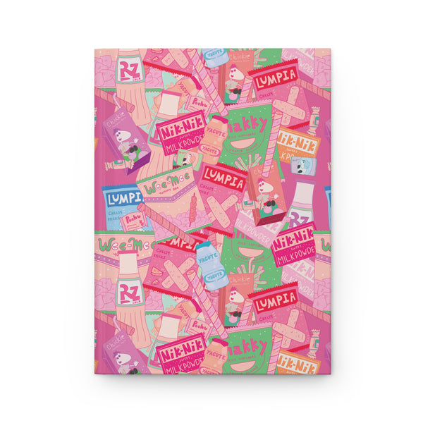 Pinoy Snacks Hardcover Notebook