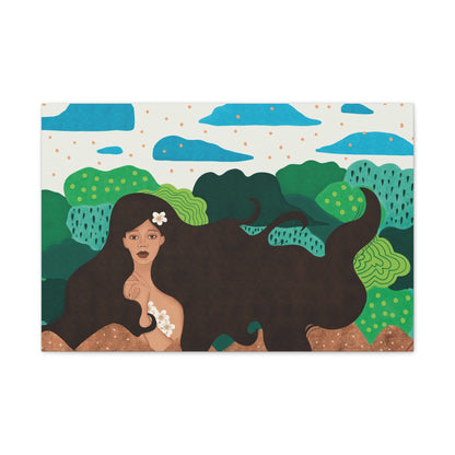 Maria Makiling Canvas Print