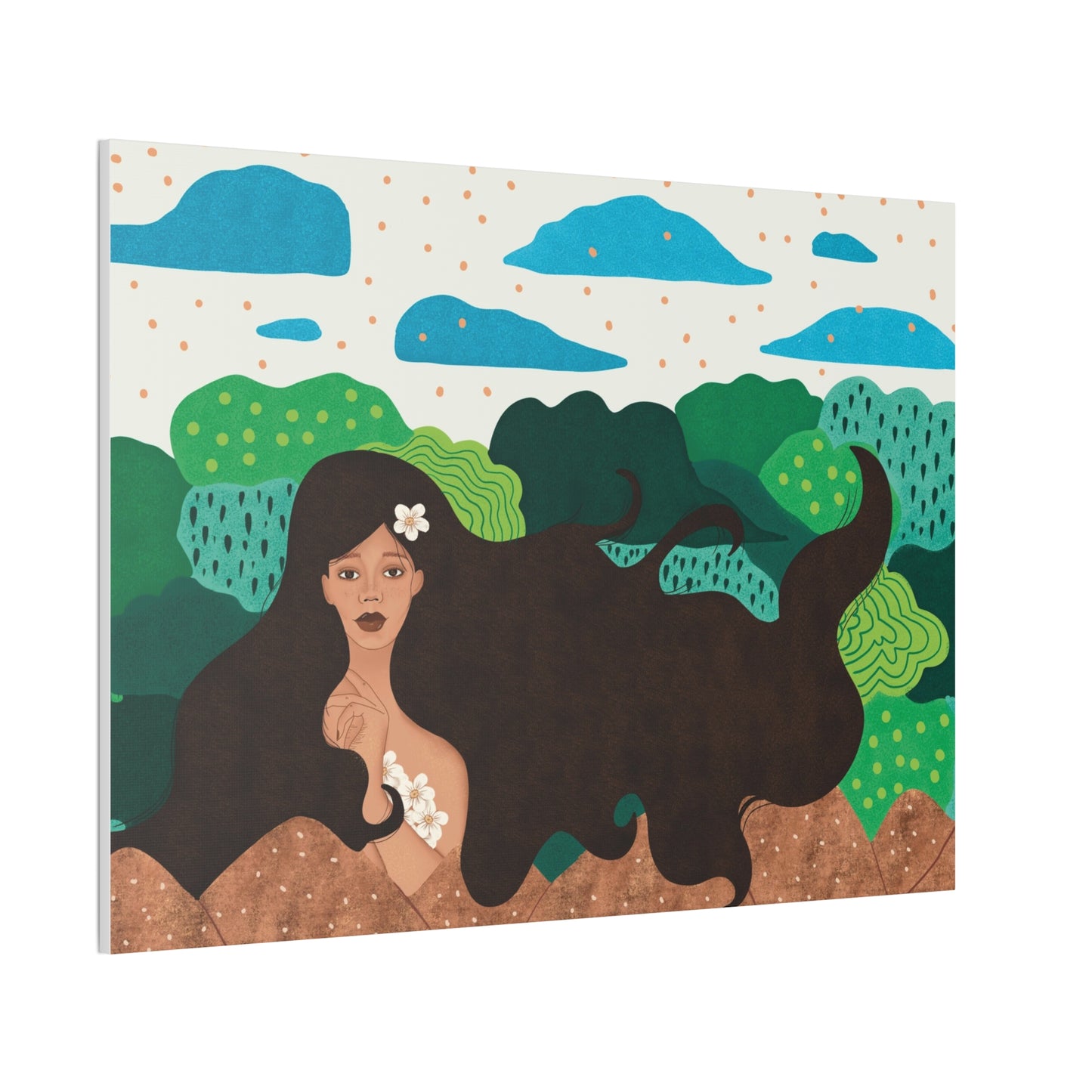 Maria Makiling Canvas Print