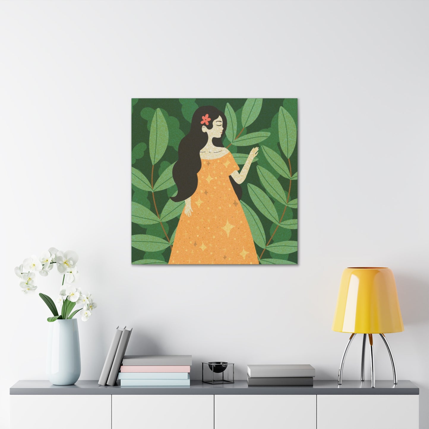 Filipina Goddess 1 Canvas Print