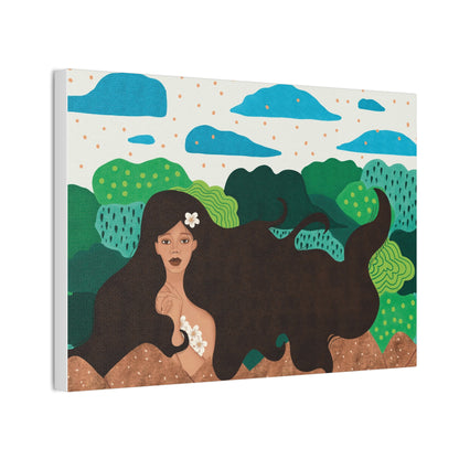 Maria Makiling Canvas Print