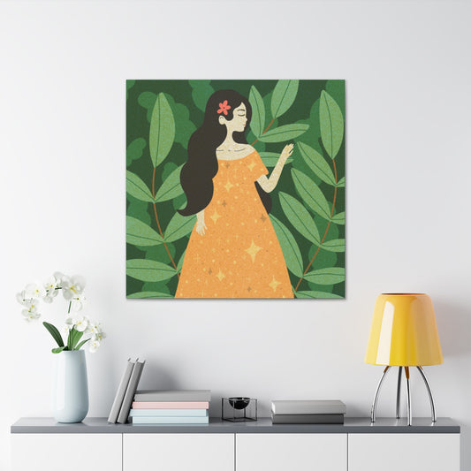 Filipina Goddess 1 Canvas Print