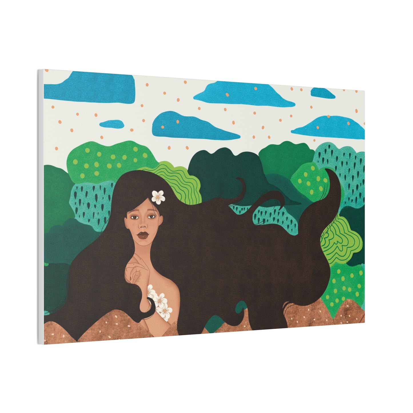 Maria Makiling Canvas Print