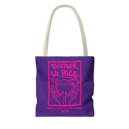 Together We Rice Tote Bag