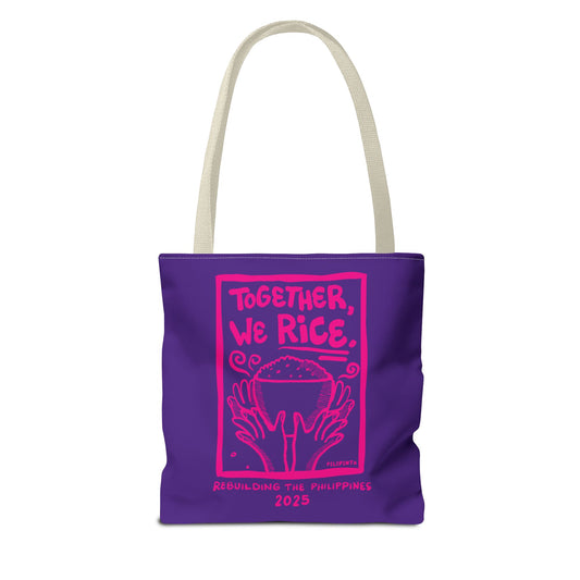 Together We Rice Tote Bag